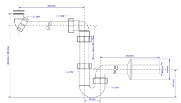 Raumschaffer Geruchsverschluss Siphon